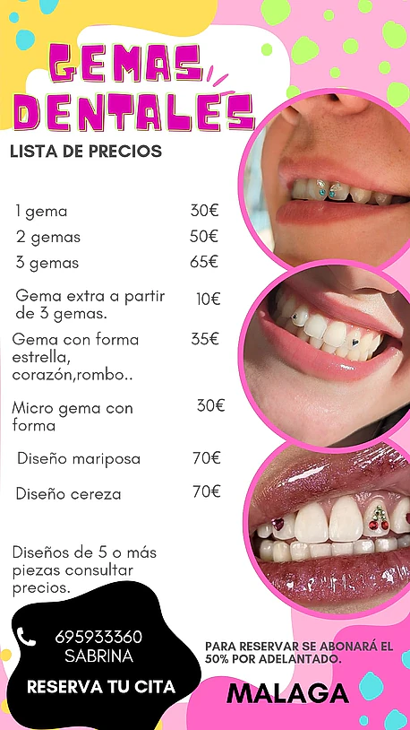 Sabri Aguilar Nails Salón gemas dentales